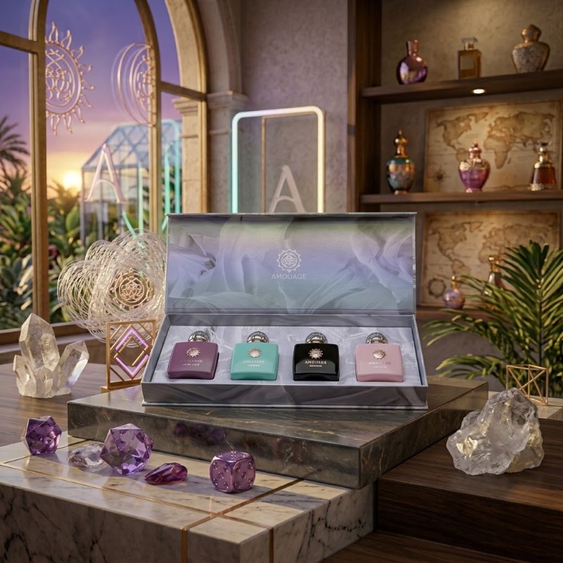 AMOUAGE Perfume Gift Set Unise - The Collection Perfume Fragrance recension och pris