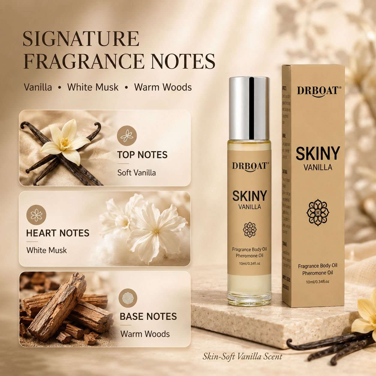 Men Roll On Fragrance Oil, Ski - Perfume Alcohol Fragrance recension och pris