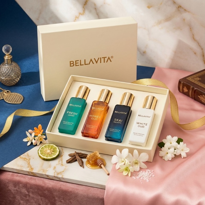 20MLx4 Unisex Mini Perfume Set - The Collection Perfume Fragrance recension och pris