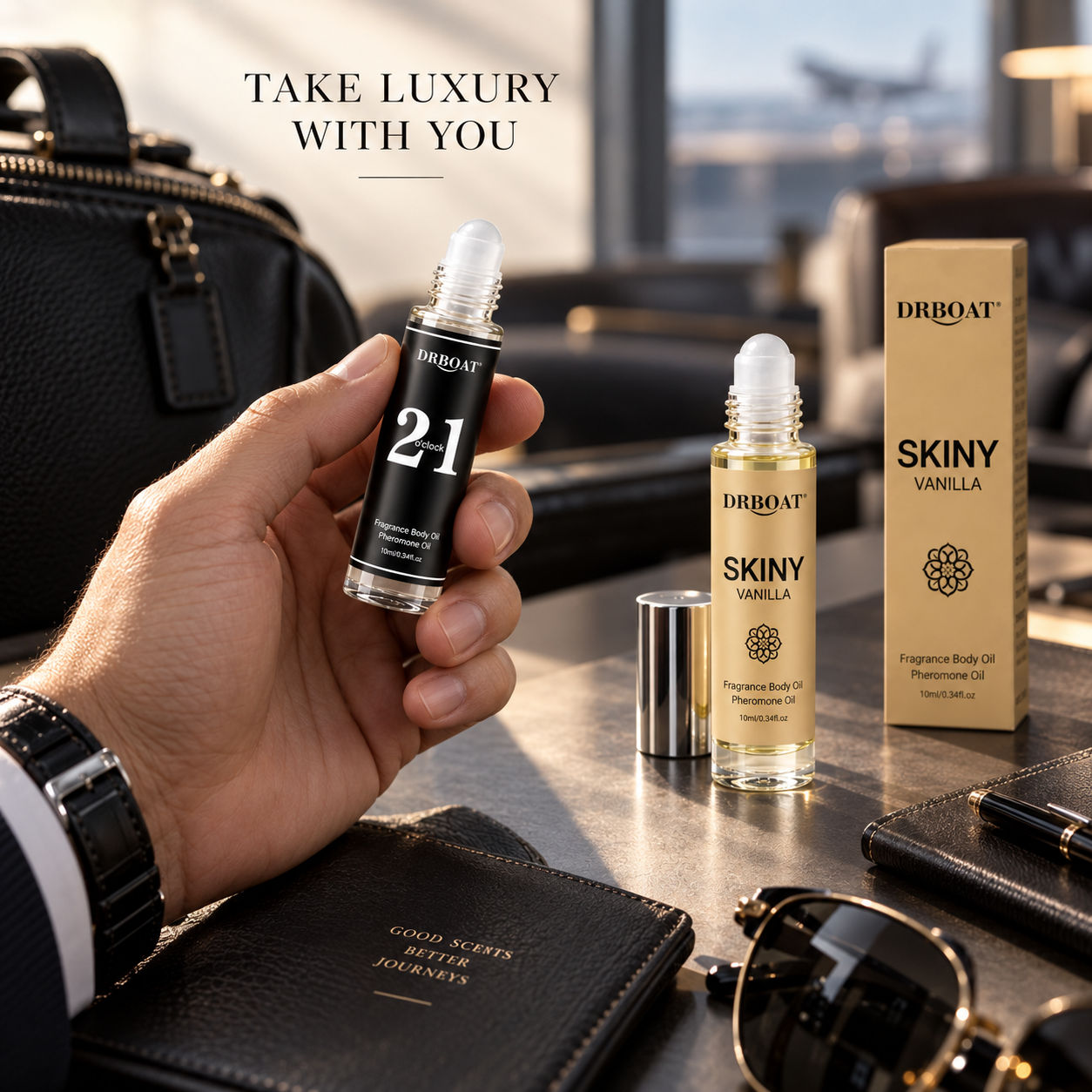 Men Roll On Perfume Oil, Caram - Perfume Alcohol Fragrance recension och pris